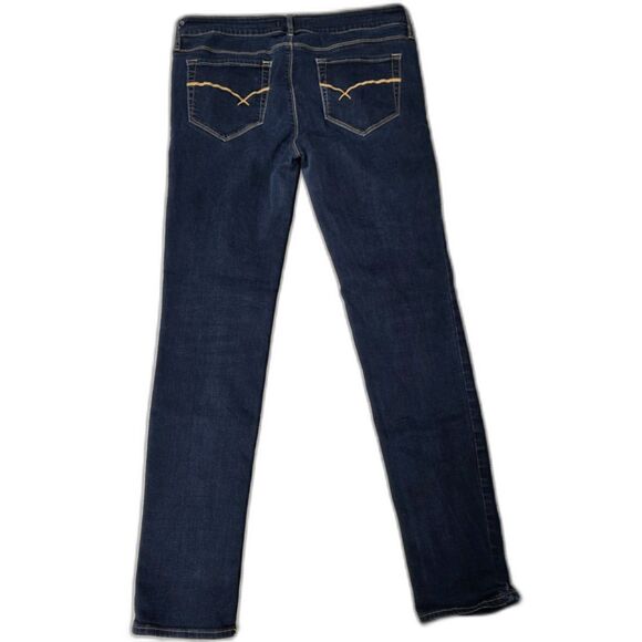 Bullhead Black Label Dark-Wash Stretch Skinny Jeans Size 13 - Picture 6 of 7